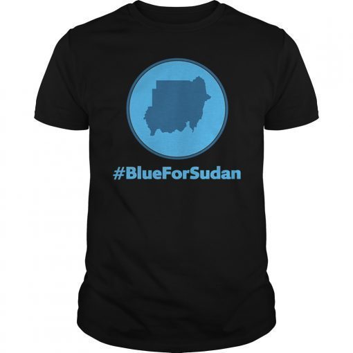 Blue For Sudan Shirt The Civil State Is Our Dream Tee Shirt