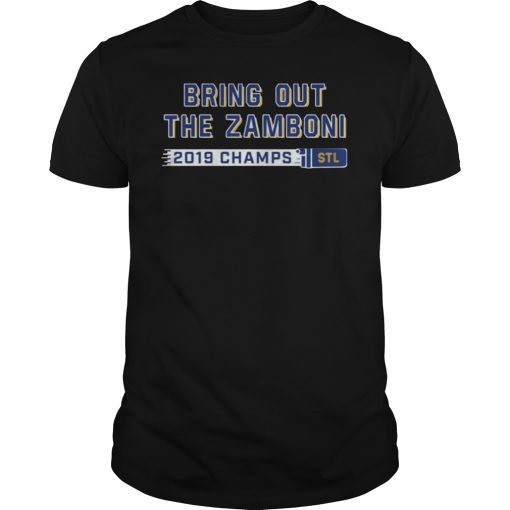 Bring Out The Zamboni St. Louis Hockey T-Shirt