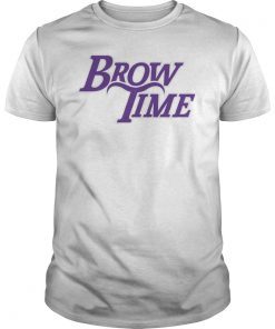 Brow Time Los Angeles Basketball T-Shirt