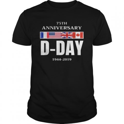 D-Day Normandy Landing 75th Anniversary Men Women Gift Shirt