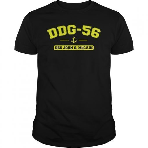 DDG-56 USS John S. McCain 2019 Shirt