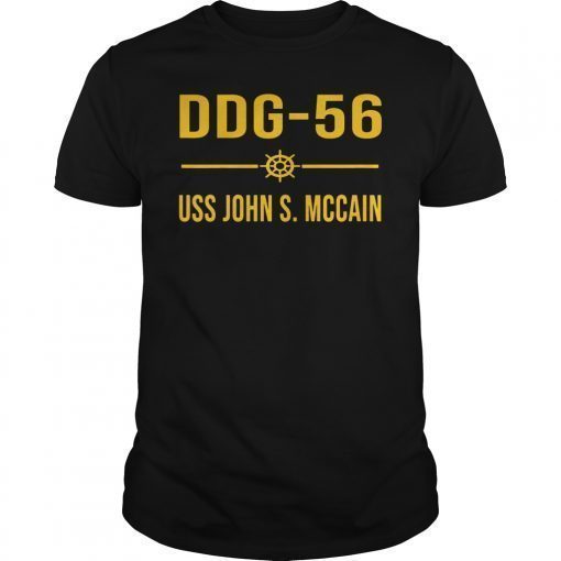 DDG-56 USS John S. McCain Classic T-Shirt