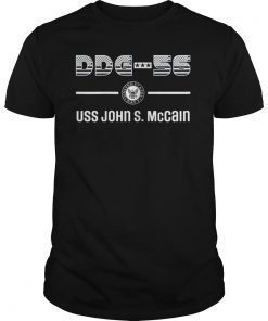 DDG-56 USS John S. McCain Navy T-Shirt