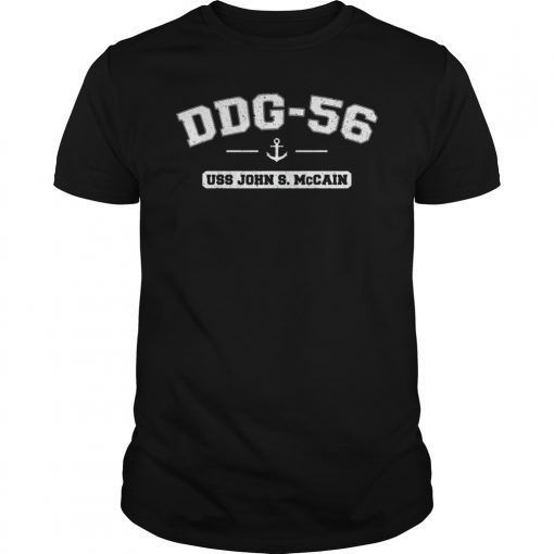 DDG-56 USS John S. McCain Shirts