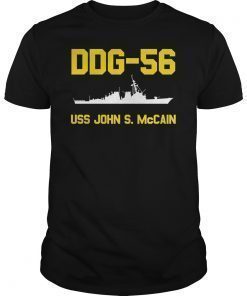 DDG-56 USS John S. McCain T-Shirt