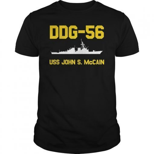 DDG-56 USS John S. McCain T-Shirt