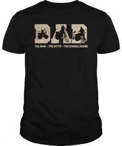 Dad The Man The Myth The Drummer Legend T-Shirt