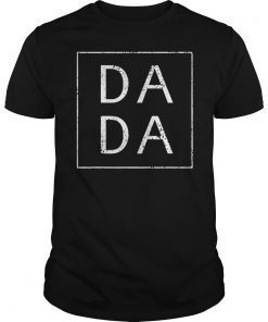 Distressed Dada Fathers Day T-Shirt