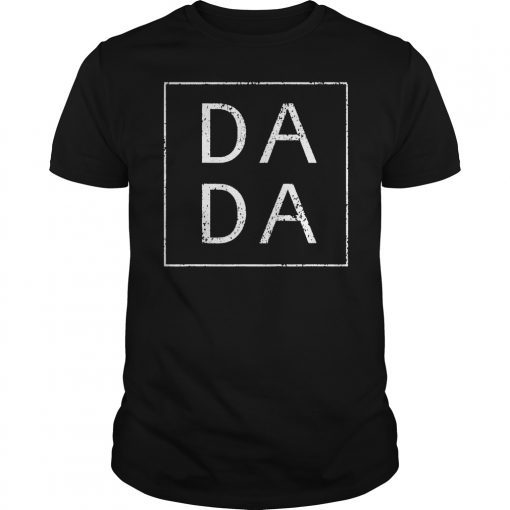 Distressed Dada Fathers Day T-Shirt