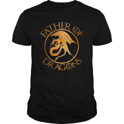 Father Of Dragons, Dragon Family Matching T Shirt