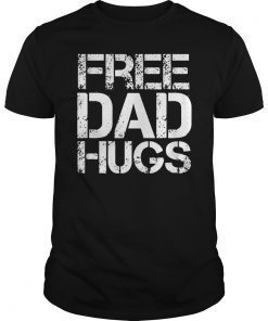 Free Dad Hugs LGBT Gay Pride Cool Dad Fathers Day Gift