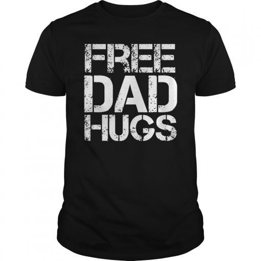 Free Dad Hugs LGBT Gay Pride Cool Dad Fathers Day Gift