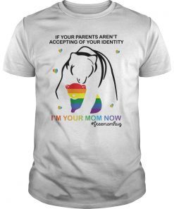 Free Mom Hugs LGBT Pride T-shirt Gifts Mama Bear LGBT Shirt