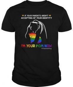 Free Mom Hugs LGBT Pride T-shirt Gifts bear LGBT T-Shirt
