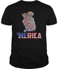 Funny Trump Bae Shirt 4th July Trump Salt Bae Freedom Shirt
