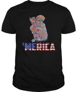 Funny Trump Bae Shirt - 4th July Trump Salt Bae Freedom TShirt