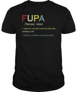 Funny Vintage Fupa Noun Gift T-Shirt