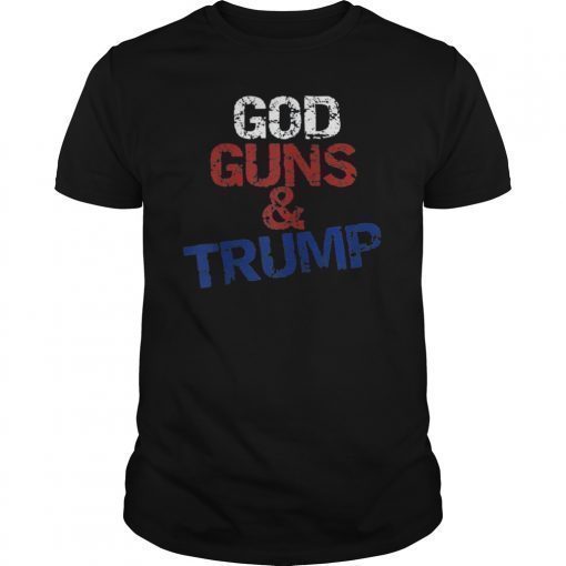 GOD, GUNS & TRUMP-Right To Bear Arms T-Shirt