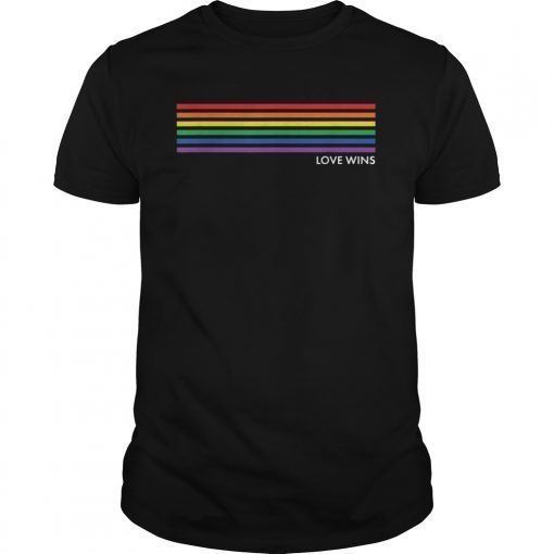 Gay Pride Rainbow Equality T-Shirt Gift