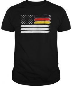 German American Flag T-Shirt Germany USA Shirt