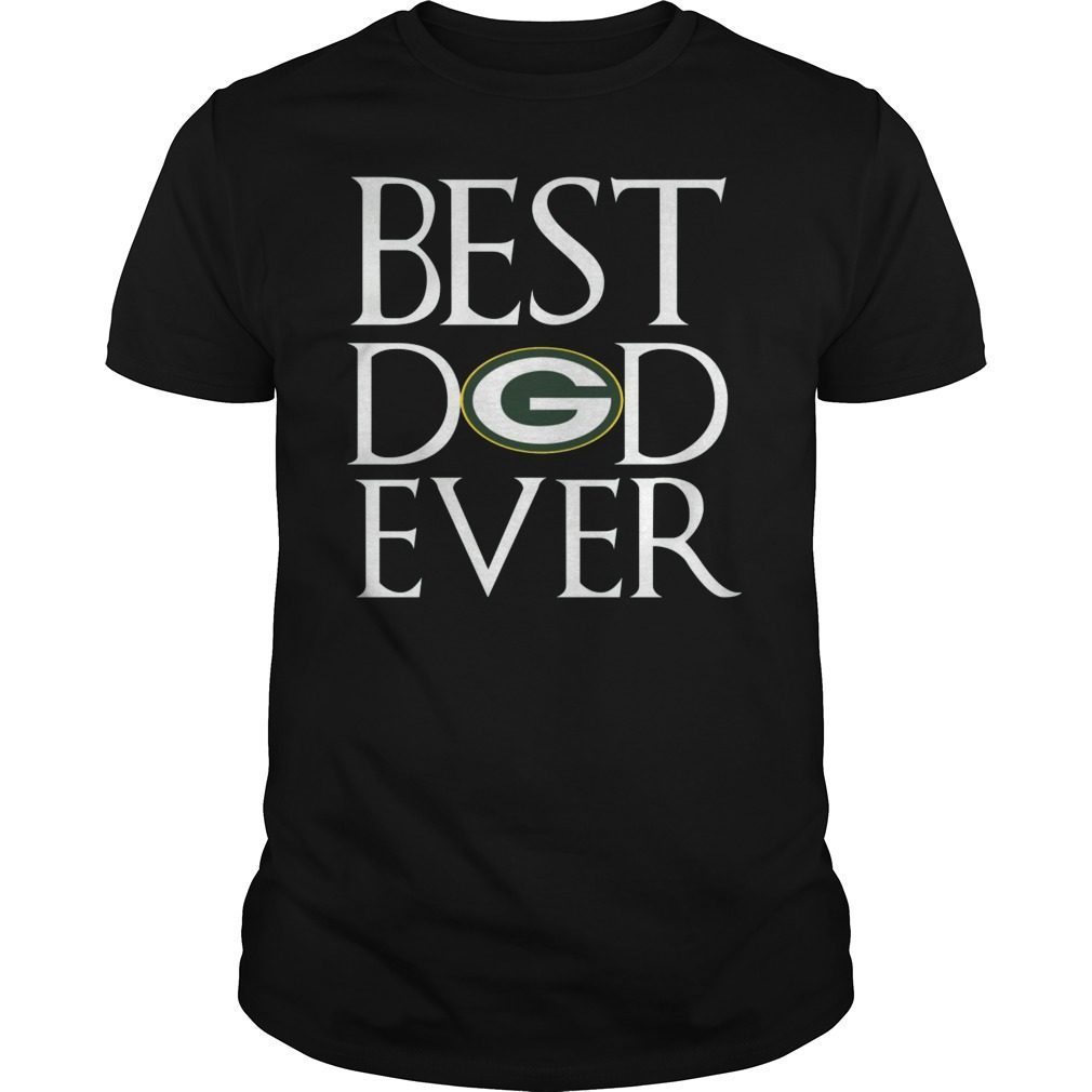 Best Green Bay Packers Papa Ever Fathers Day Gifts T-Shirt - KnowlegdeTee