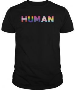 Human Rainbow Flag Shirt LGBTQ