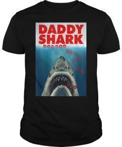 JAWS Inspired DADDY SHARK DOO DOO DOO Shirt