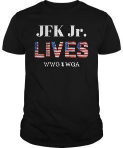 JFK JR Lives WWG1WGA T-Shirt