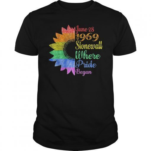 June 28 1969 Stonewall Where Pride Began Tshirt