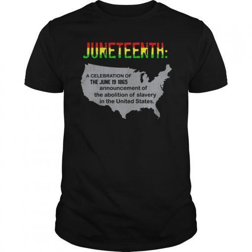 Juneteenth African American Black History Freedom Shirt