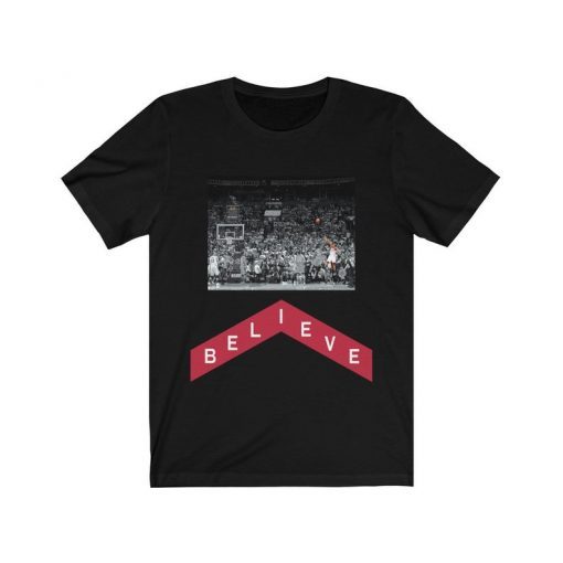 Kawhi Leonard ' BELIEVE ' Winning Shot Game 7 Playoffs Toronto Raptors Fan Shirt We The North