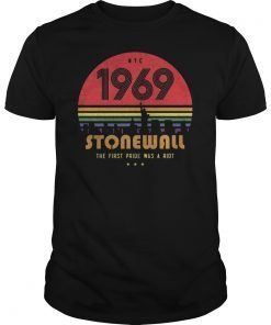 LGBT Gay Pride 50th Anniversary Stonewall NYC 1969 Vintage T-Shirt Pride Shirt