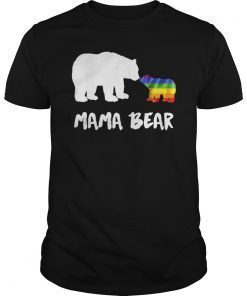 LGBT Mama Bear Mom Lesbian Gay Bisexual Transgender T-Shirt