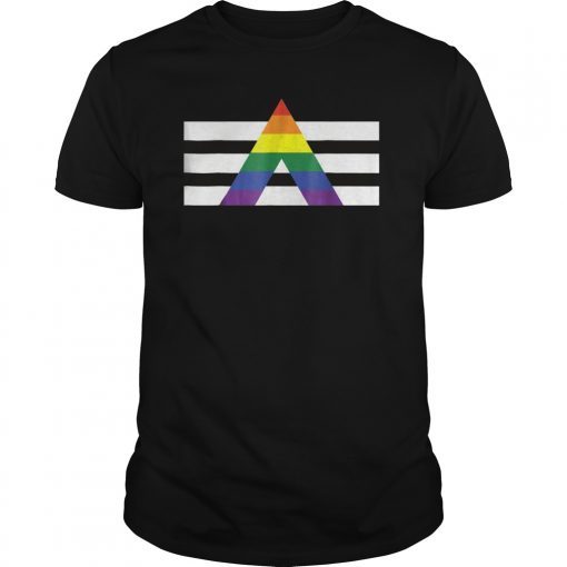 LGBT Straight Ally Pride Flag Shirt