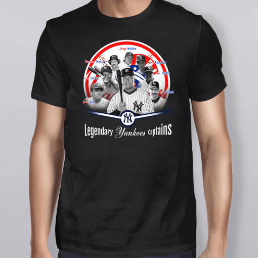 Legendary Yankees Captains Team Shirt