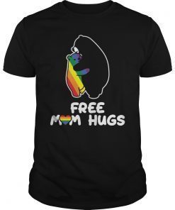 Mama Bear Free Mom Hugs - Lesbian & Gay LGBT Pride T-SHIRT
