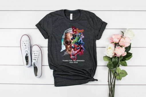 Marvel Avengers Endgame Shirt Stan Lee Shirt TShirt Thanks Memories Marvel Avengers Tee Superheroes Gift Idea 2019 Tee