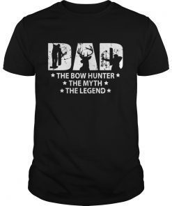 Men's Deer Hunting Shirt Cool Gift For Dad Bow Hunting Gift T-Shirts
