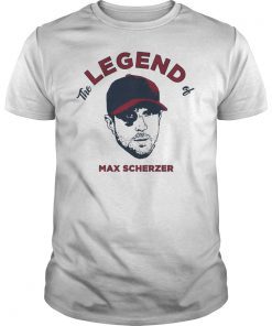 Mens The Legend of Max Scherzer T-Shirt