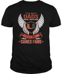 Miami Hurricanes Best Dad Ever 2019 T-Shirt