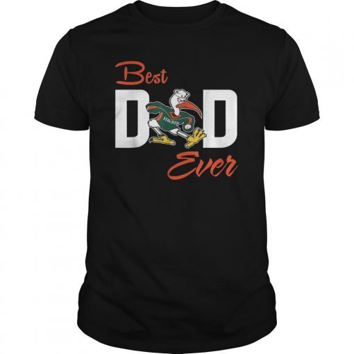 Miami Hurricanes Best Dad T-Shirt