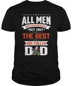 Miami Hurricanes Best Dad Tee Shirt