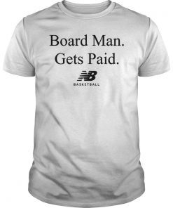 New Balance Board Man Gets Paid Basketball Kawhi Leonard T-Shirt