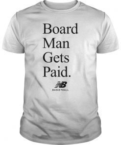 New Balance Board Man Gets Paid Basketball T-Shirt