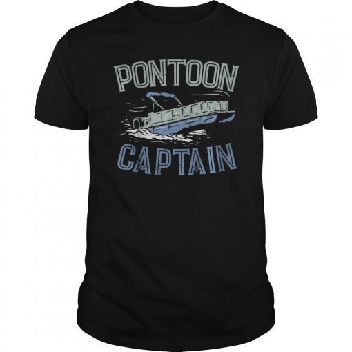 Pontoon Boat Captain Shirt