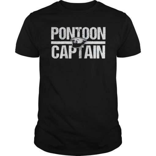 Pontoon Captain Shirt Family Boat Tri Toons Nautical Hat