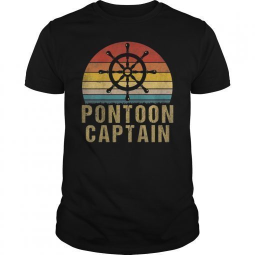 Pontoon Captain Vintage T-Shirt