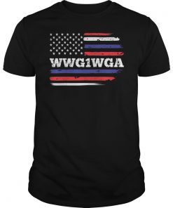 Qanon T-Shirt WWG1WGA Political Conspiracy Gift Tees