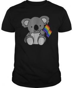 Rainbow Flag Koala - Cute Gay Pride LGBT Shirt