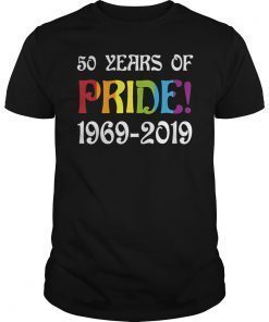 Retro 60's Style Gay Pride Riots 50th NYC T-Shirt